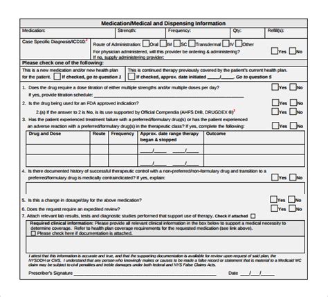 Sample Caremark Prior Authorization Form 8+ Free Documents in PDF