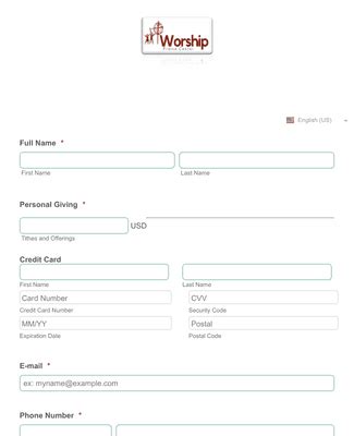 Sample Forms For Tithes And Offerings - jetpack.theaoi.com