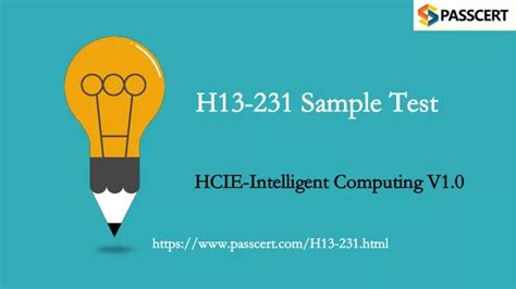 Sample H13-231 Questions