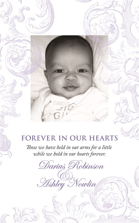 Sample Infant Obituaries