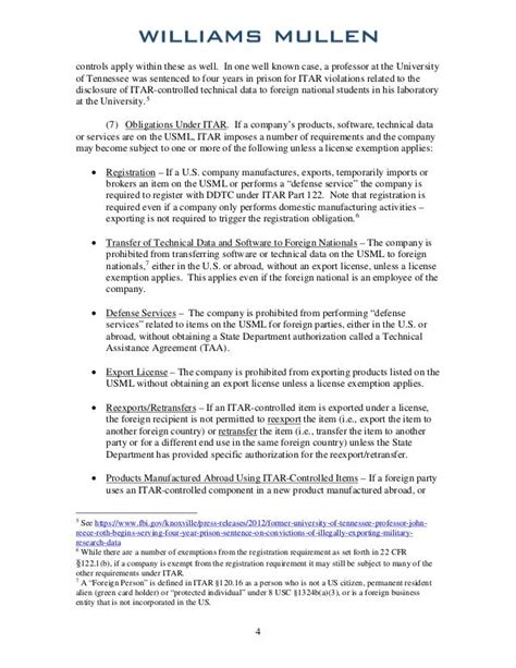 Sample Itar Compliance Manual Classles Democracy
