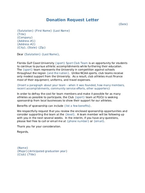 Sample Letter Request For Allowance