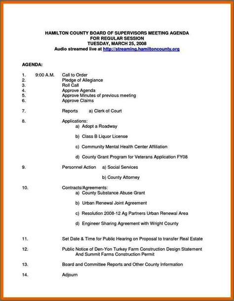 Sample Meeting Minutes Format Classles Democracy