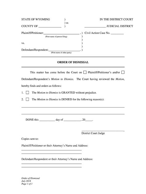 Sample Motion to Dismiss Form Fill Out and Sign Printable PDF Template signNow