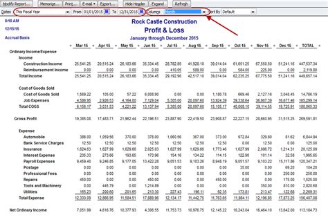 Sample Report from QuickBooks Profit & Loss AccuraBooks