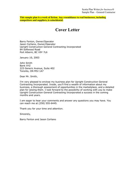 Sample Request For Proposal Cover Letter