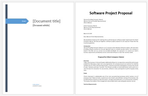 Sample Software Proposal Template Classles Democracy