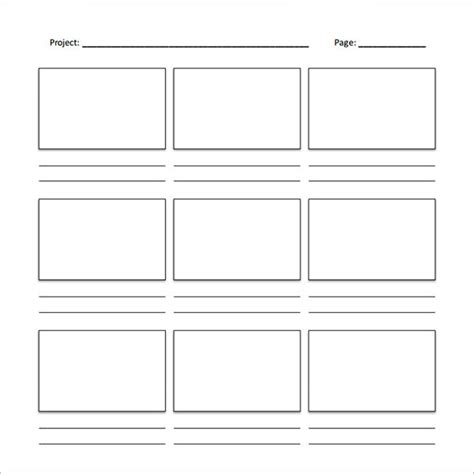 Sample Storyboard Template 15+ Free Documents Download in PDF, Word, PPT