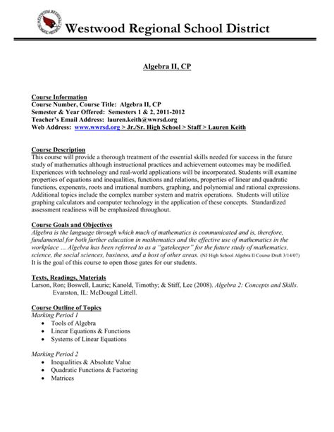 Sample Syllabus Template For Elementary School Classles Democracy