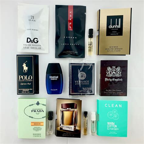 Sample cologne. Cologne Samples Pack Gift Set for Men: 12 Designer Fragrances + Pocket-Sized Pouch - Travel-Size. 448. 600+ bought in past month. $3299 ($54.98/Fl Oz) Typical: $34.90. Save more with Subscribe & Save. FREE delivery Fri, Mar 15 on $35 of items shipped by Amazon. Or fastest delivery Thu, Mar 14. Small Business. 