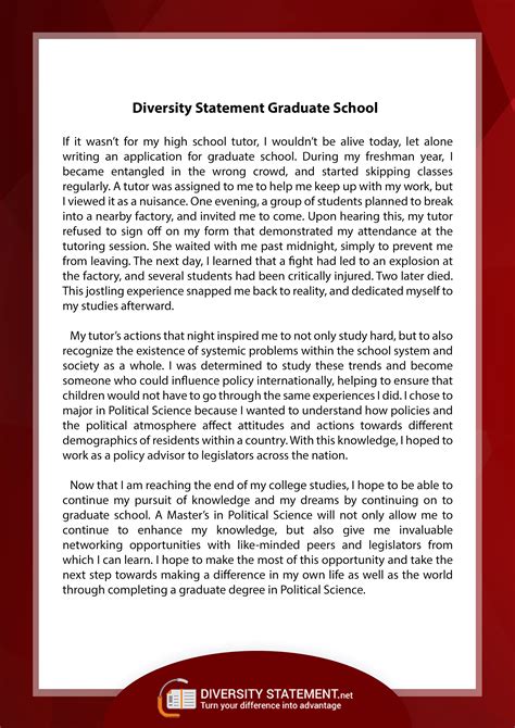 Nov 1, 2021 · Diversity essays ask students to highlight an important aspect of their identity, background, culture, experience, viewpoints, beliefs, skills, passions, goals, etc. Diversity essays can come in many forms. Some scholarships are offered specifically for students who come from an underrepresented background or identity in higher education. At ... 