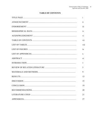 Sample final draft