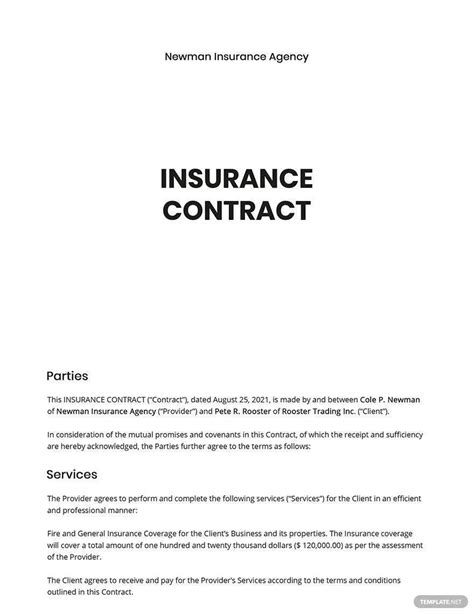 Sample insurance contracts - Insurance support Manulife