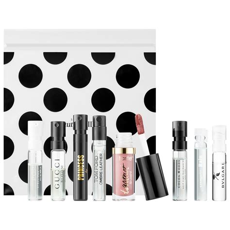 Sample perfume sets. Gifts for Women, Perfume Sampler for Women, 12pc Perfumes for Women and Men, Fragrance Sets, Floral Perfume Samplers for Travel - Birthday Gifts for Women, Gifts for Mom from Daughter. Floral. 0.1 Fl Oz (Pack of 12) 27. $4499 ($37.18/Fl Oz) Typical: $47.99. Save more with Subscribe & Save. 