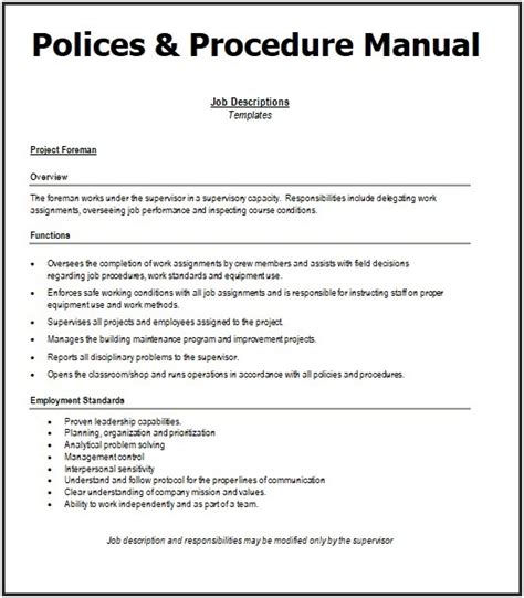 Sample policies and procedures manual for marketing. - Bmw 325i 2003 repair service manual.