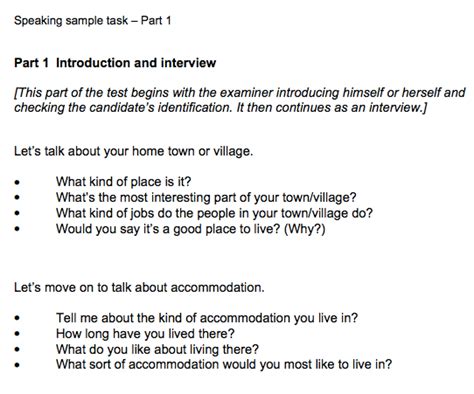 Sample questions for part 1