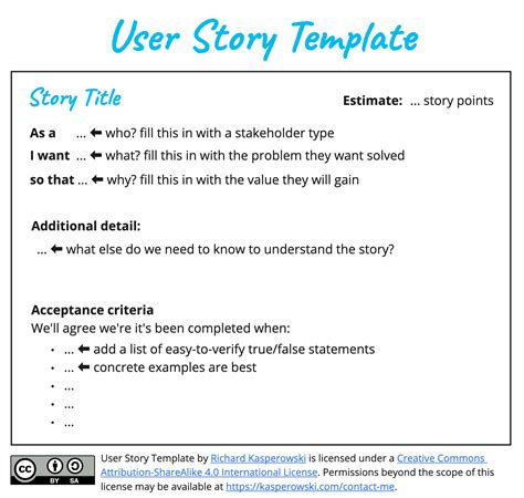 Sample user stories document.  Use our agile user story template to def...