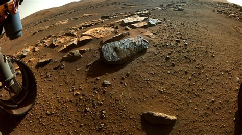 Samples from mars. Tubes holding samples of rock cores, broken rock and dust collected by NASA’s Perseverance rover sit on the surface of Mars. The space agency’s Mars Sample Return … 