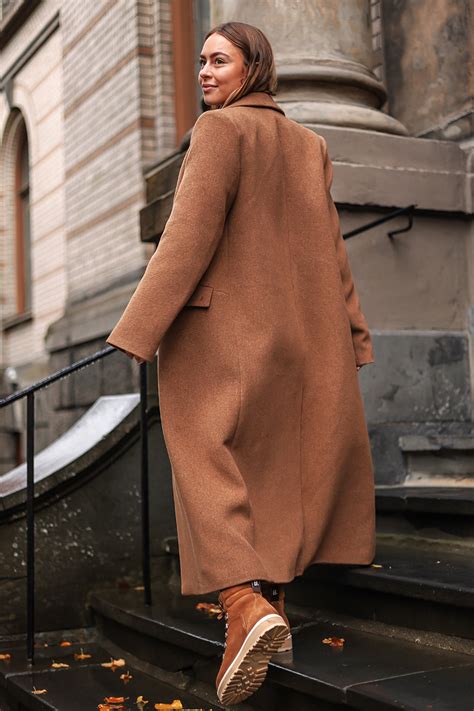 Samsoe Samsoe Falcon Coat in Brown Sugar – Hampden Clothing