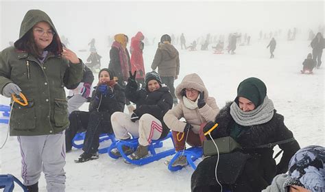 Samsun’da gençler için özel kış gezisis