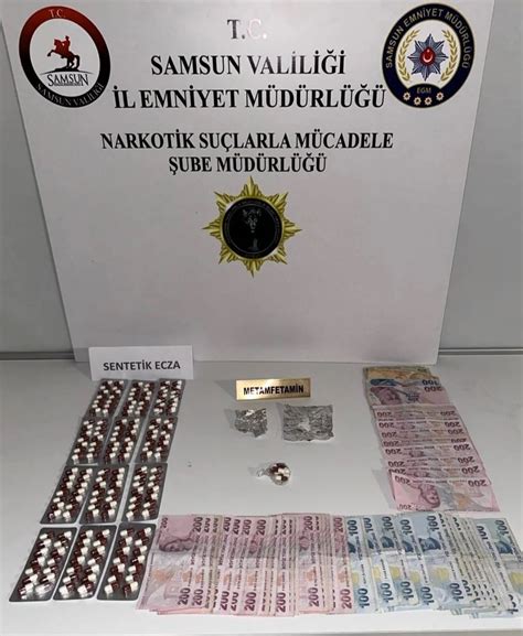 Samsun’da narkotik uygulaması: 23 kişi yakalandı