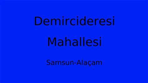 Samsun Alacam Demircideresi Mahallesi terapi halı yıkama