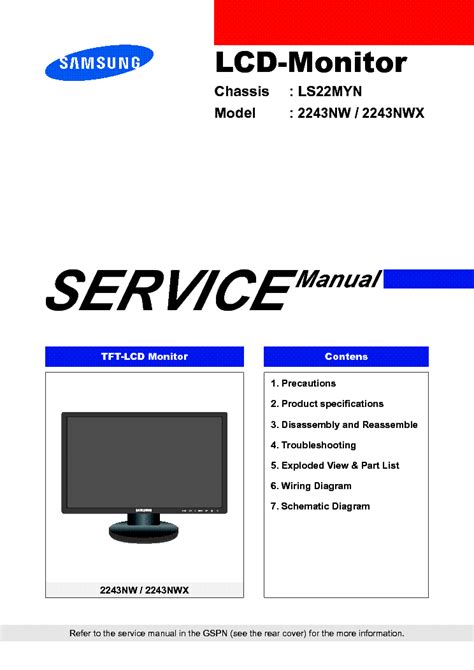 Samsung 2243nw 2243nwx lcd monitor service manual. - Application of near infrared spectroscopy in biomedicine handbook of modern.