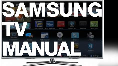 Samsung 60 inch smart tv manual. - Planejamento turístico municipal com suporte em sistemas de informação.