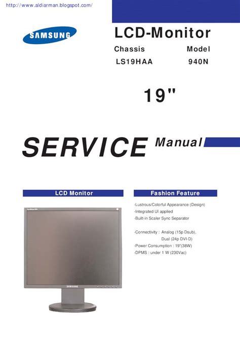 Samsung 940n lcd monitor service manual. - Autismus spektrum störungen die komplette anleitung.