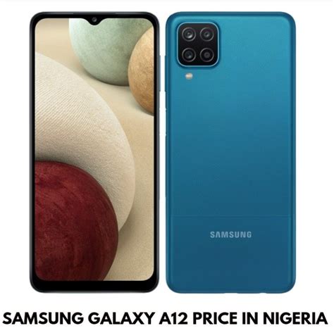 Samsung A12 Price In Nigeria