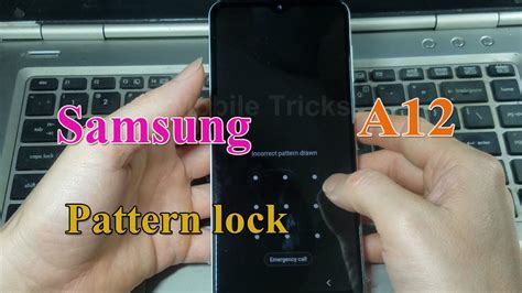 Samsung Galaxy A12 Screen lock Pattern forgot Bypass / Remove