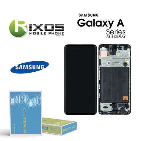 Samsung Galaxy A51 (A515F) lcd in black GH82-21669A, gh82 …