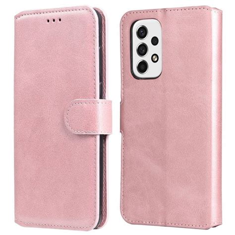 Samsung Galaxy A53 5G Hülle Etui CASE Black Rose Gold Braun