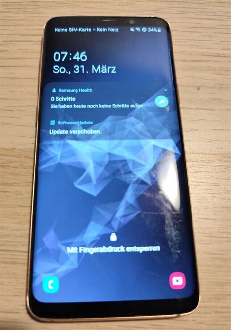 Samsung Galaxy S9 Fehler interner Speicher voll