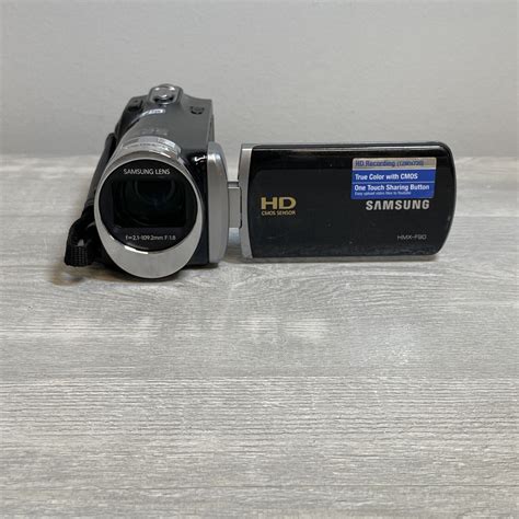 Samsung HMX-F90 HD Camcorder 6 item Bundle - eBay