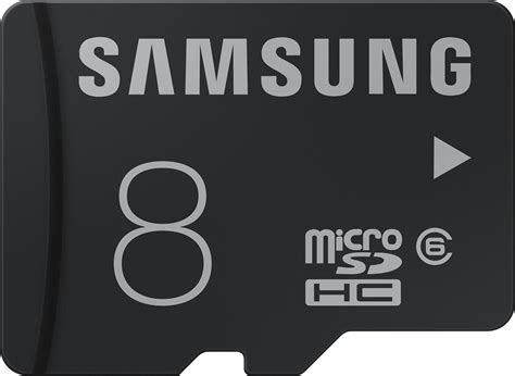 Samsung MB-MA08D 8GB Class 6 microSDHC Memory …