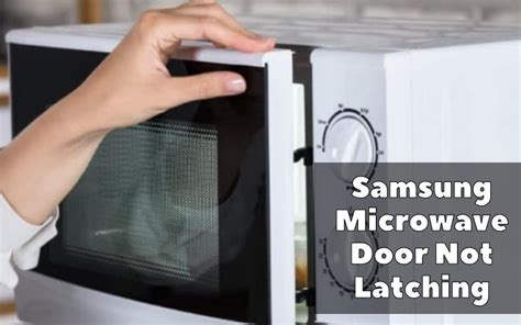 Samsung Microwave Has Power But Not Working