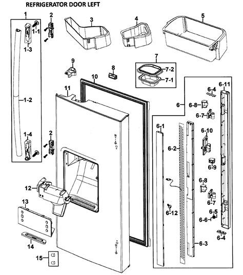 Samsung Refrigerator Model RF26VABWP Parts - Repair Clinic