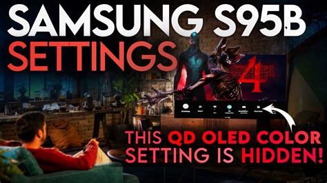 Samsung S95B OLED TV Settings Picture Pop w/ Bright HDR + SDR