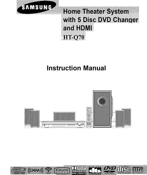 Samsung System Home Theater Manual