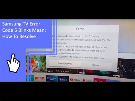 Samsung TV Error Code 5 Blinks Mean: How To Resolve