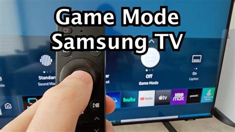 Samsung TV Game Mode How to Enable & Use Smart TV Tricks