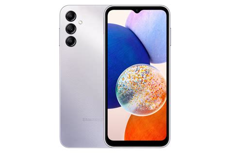 Samsung a14 specs. Galaxy A14 5G is for all your favorite moments. The 50MP Main camera captures magnificent landscape photos, Depth camera adds stunning dimensions, Macro camera gets fine details, and Front camera takes fabulous selfies. *Image simulated for illustrative purposes. 