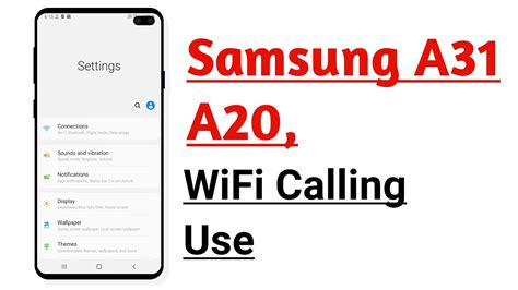 Samsung a20 wifi calling straight talk. .  ...