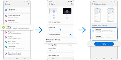 Samsung a71 refresh rate settings.  The frequency at which the display is refres...