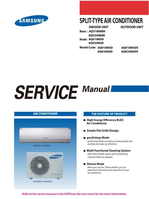 Samsung aqv18nsd aqv24nsd air conditioner service manual. - Edv-gestützte bestandserschliessung in kleinen und mittleren museen.