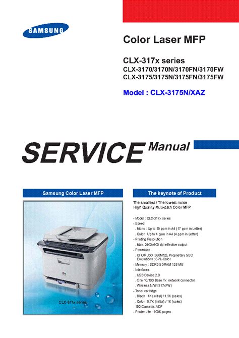 Samsung clx 3170 clx 3175 service repair manual download. - Ccnp building scalable cisco internetworks study guide 642 801.