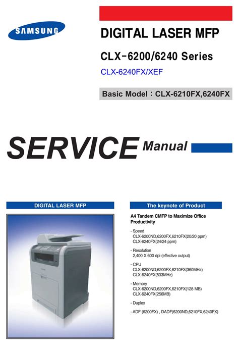 Samsung clx 6210fx 6240fx service manual repair guide. - The owners builders guide to stone masonry 1976.