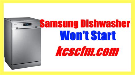 Samsung dishwasher won. Apr 4, 2022 · 2. Restart your Samsung dishwasher by turning off the power. According to Samsung a Samsung dishwasher can be restarted by disconnecting it from the power, and then connecting it again after about 5 minutes. 5 minutes gives an electricity in the dishwasher to discharge. 