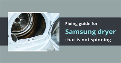 Samsung dryer won't stop spinning. Things To Know About Samsung dryer won't stop spinning. 